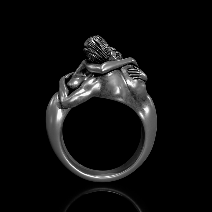 Fiery Love 925 Sterling Silver Ring