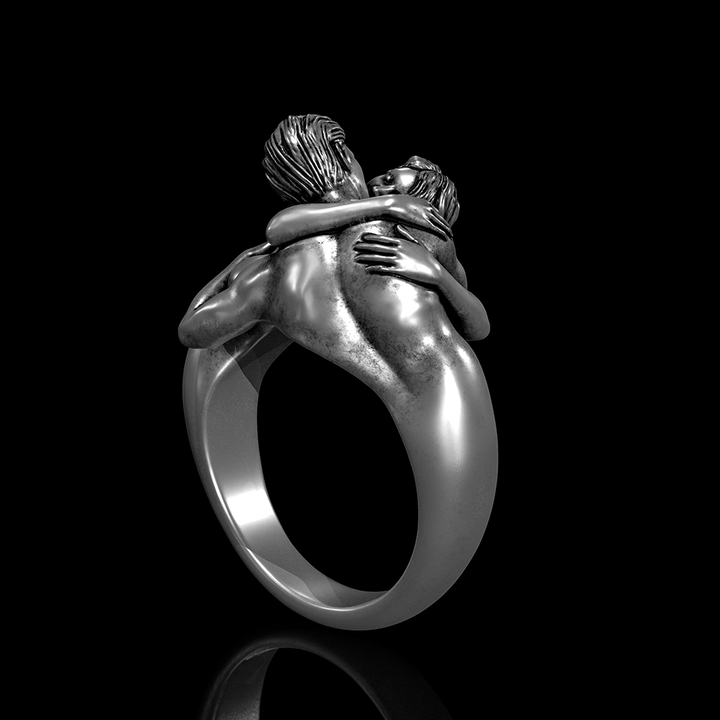 Fiery Love 925 Sterling Silver Ring